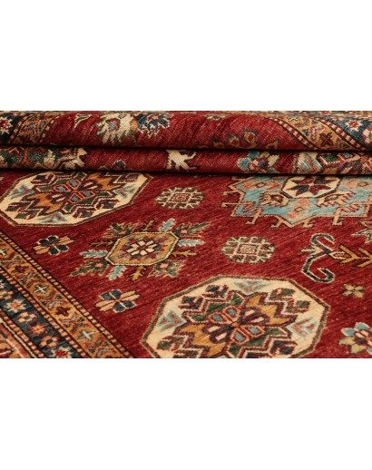 Tappeto Kazak Fine Pakistan marrone grigio 172x246