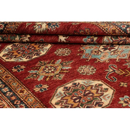 Tappeto Kazak Fine Pakistan marrone grigio 172x246