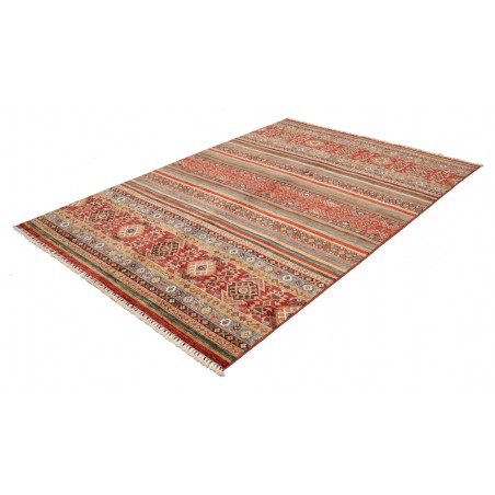 Tappeto Samarkand Pakistan marrone grigio 175x251