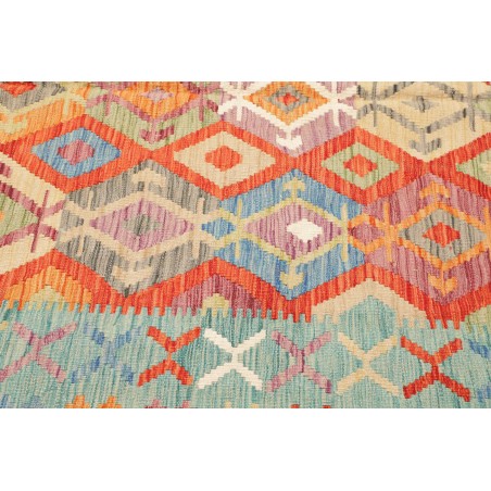 Tappeto Kilim Afghanistan marrone beige 201x250