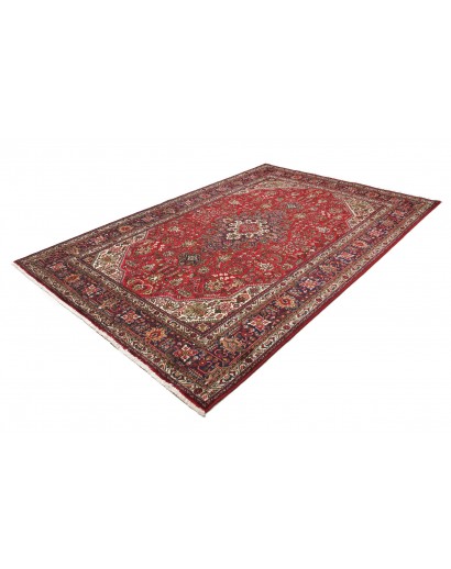 Tappeto Tabriz Persia marrone grigio 204x304