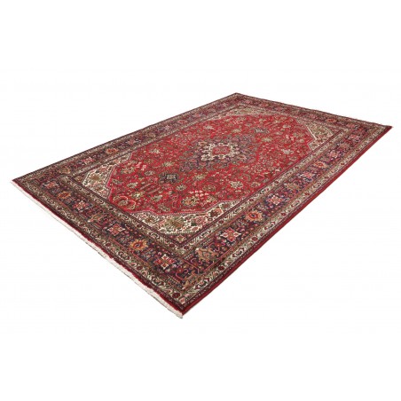 Tappeto Tabriz Persia marrone grigio 204x304