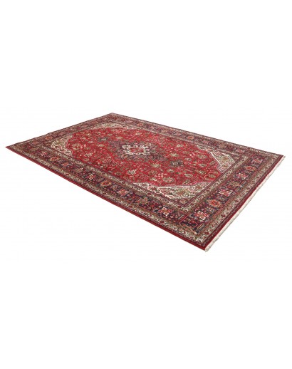Tappeto Tabriz Persia marrone grigio 204x304