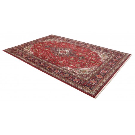 Tappeto Tabriz Persia marrone grigio 204x304