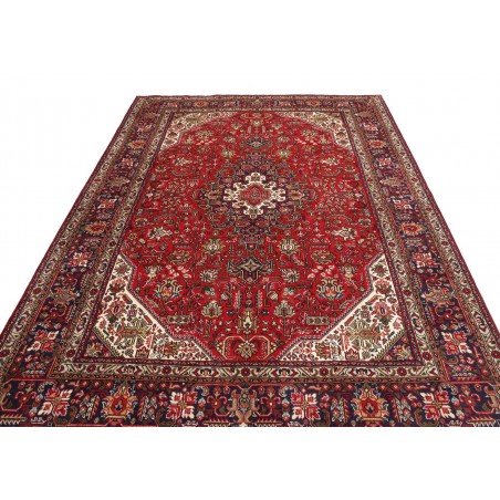 Tappeto Tabriz Persia marrone grigio 204x304