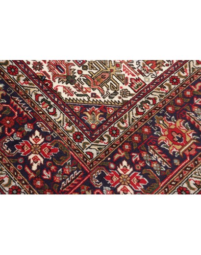 Tappeto Tabriz Persia marrone grigio 204x304