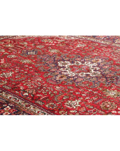 Tappeto Tabriz Persia marrone grigio 204x304