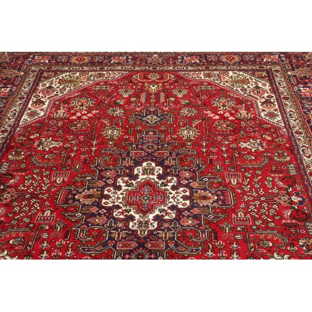 Tappeto Tabriz Persia marrone grigio 204x304