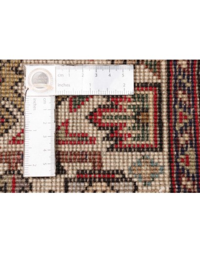 Tappeto Tabriz Persia marrone grigio 204x304