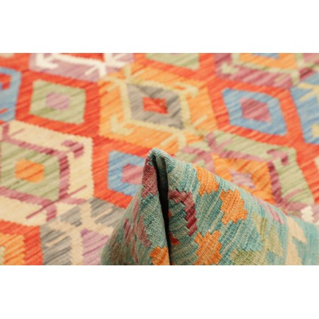 Tappeto Kilim Afghanistan marrone beige 201x250