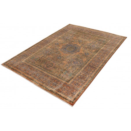 Tappeto Mamlouk Pakistan marrone grigio 146x200