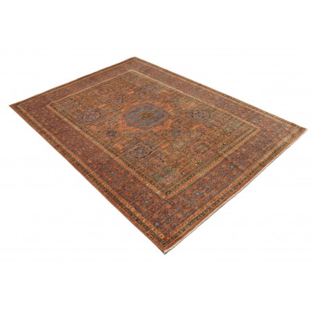 Tappeto Mamlouk Pakistan marrone grigio 146x200
