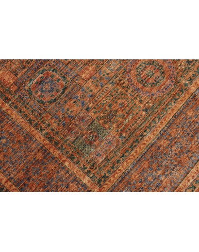 Tappeto Mamlouk Pakistan marrone grigio 146x200