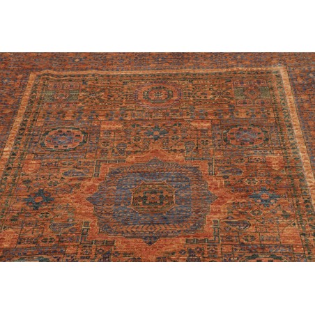 Tappeto Mamlouk Pakistan marrone grigio 146x200