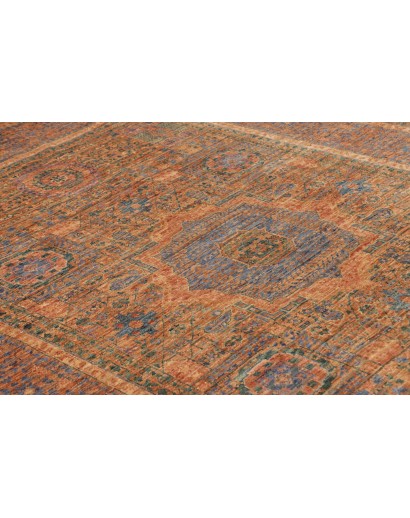 Tappeto Mamlouk Pakistan marrone grigio 146x200