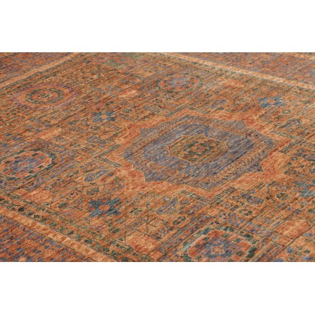 Tappeto Mamlouk Pakistan marrone grigio 146x200