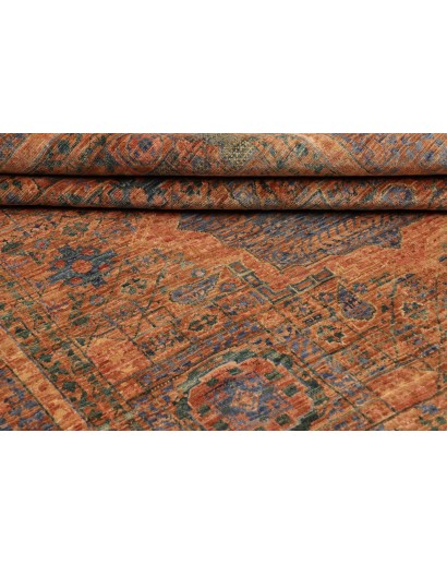 Tappeto Mamlouk Pakistan marrone grigio 146x200