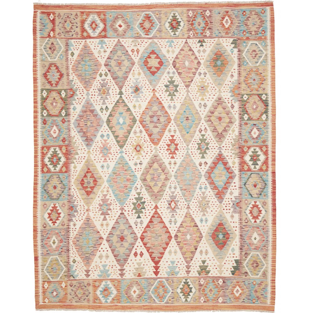 Tappeto Kilim Afghanistan marrone 201x250