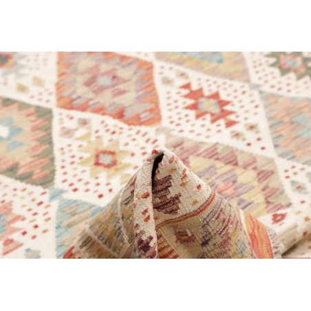 Tappeto Kilim Afghanistan marrone 201x250