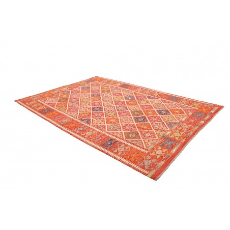 Tappeto Kilim Afghanistan arancione 208x299