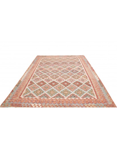 Tappeto Kilim Afghanistan marrone 206x284