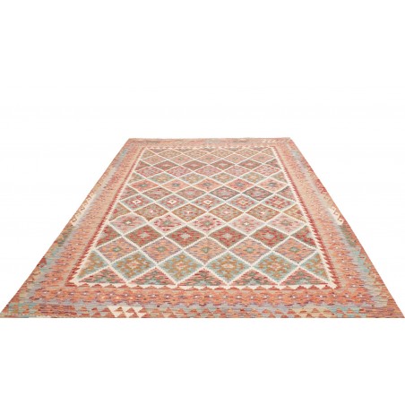 Tappeto Kilim Afghanistan marrone 206x284