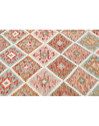 Tappeto Kilim Afghanistan marrone 206x284