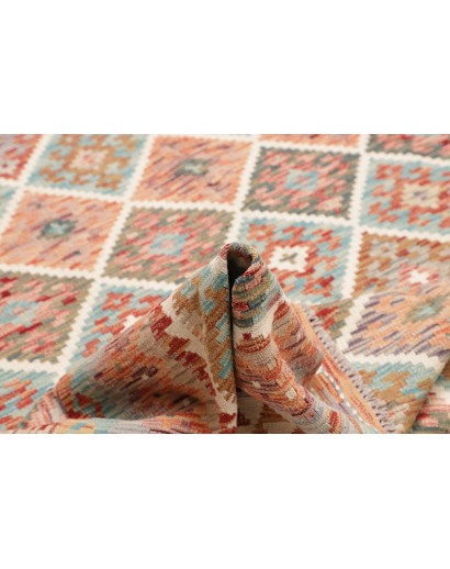 Tappeto Kilim Afghanistan marrone 206x284