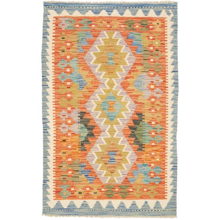 Tappeto Kilim Afghanistan marrone 80x128