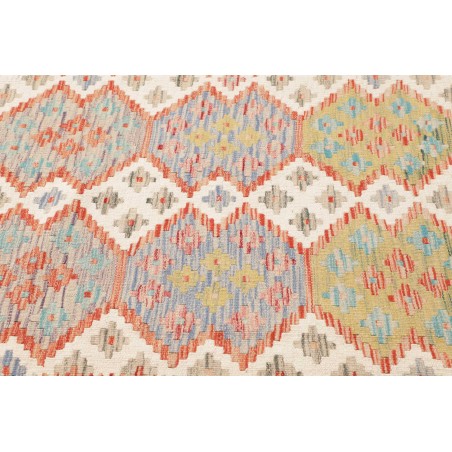 Tappeto Kilim Afghanistan beige marrone 200x298