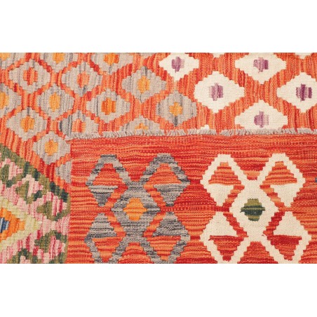 Tappeto Kilim Afghanistan arancione 209x298