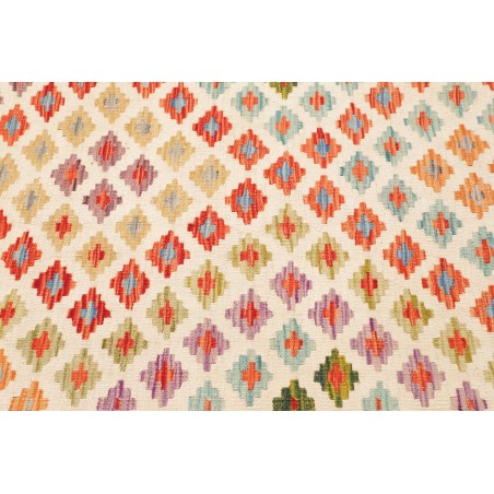 Tappeto Kilim Afghanistan giallo arancione 199x297