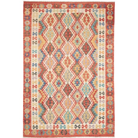 Tappeto Kilim Afghanistan marrone 199x293
