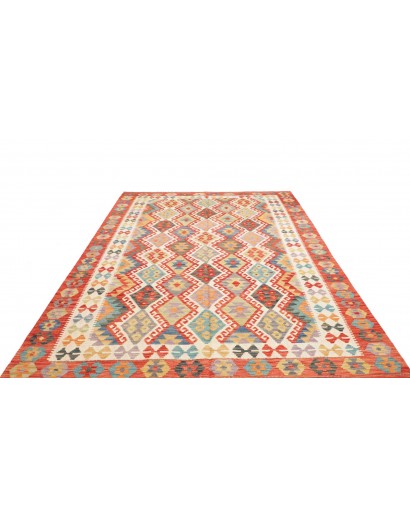 Tappeto Kilim Afghanistan marrone 199x293