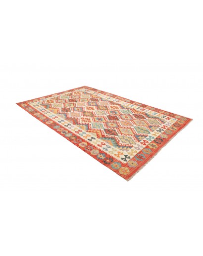 Tappeto Kilim Afghanistan marrone 199x293