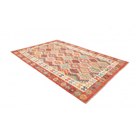 Tappeto Kilim Afghanistan marrone 199x293