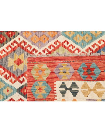 Tappeto Kilim Afghanistan marrone 199x293