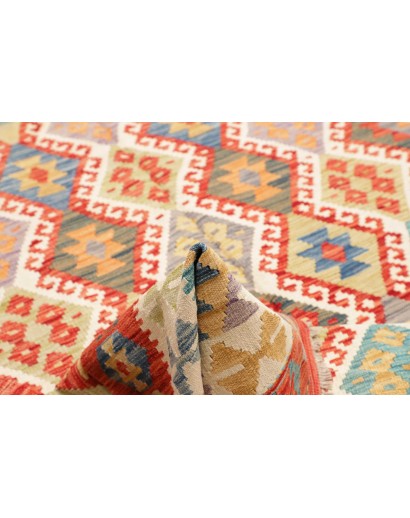 Tappeto Kilim Afghanistan marrone 199x293