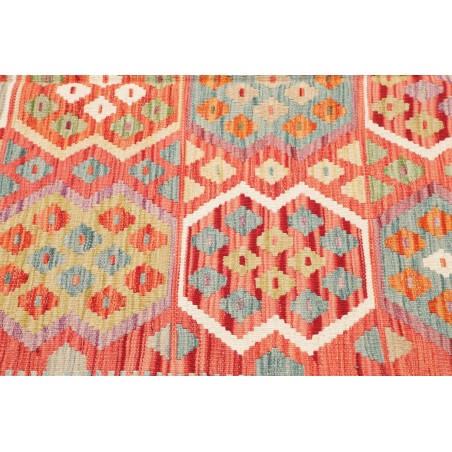 Tappeto Kilim Afghanistan marrone beige 209x309