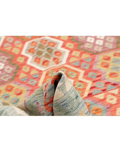 Tappeto Kilim Afghanistan marrone beige 209x309