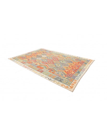Tappeto Kilim Afghanistan marrone 205x292