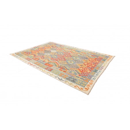 Tappeto Kilim Afghanistan marrone 205x292