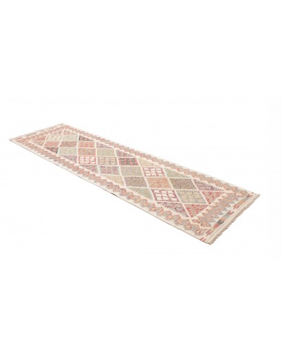 Tappeto Kilim Afghanistan beige marrone 81x250