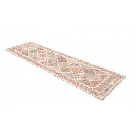 Tappeto Kilim Afghanistan beige marrone 81x250