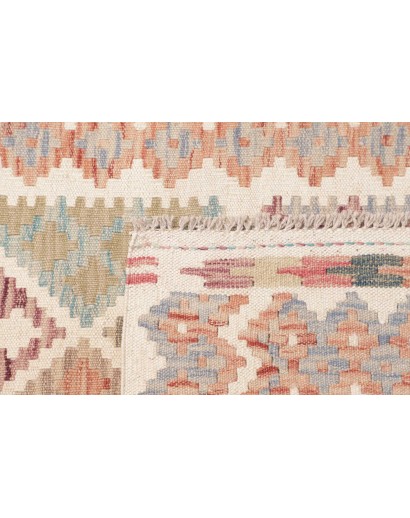 Tappeto Kilim Afghanistan beige marrone 81x250