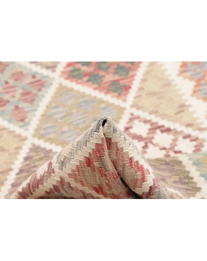 Tappeto Kilim Afghanistan beige marrone 81x250