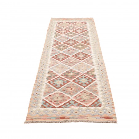 Tappeto Kilim Afghanistan bianco 73x284
