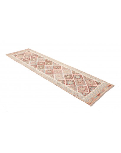 Tappeto Kilim Afghanistan bianco 73x284