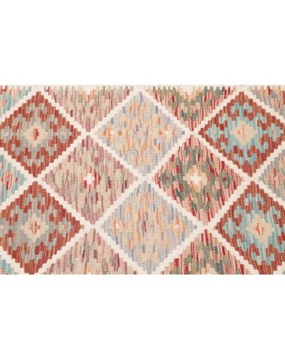 Tappeto Kilim Afghanistan bianco 73x284