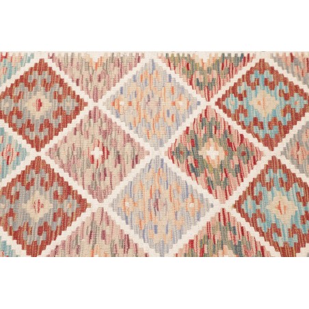 Tappeto Kilim Afghanistan bianco 73x284